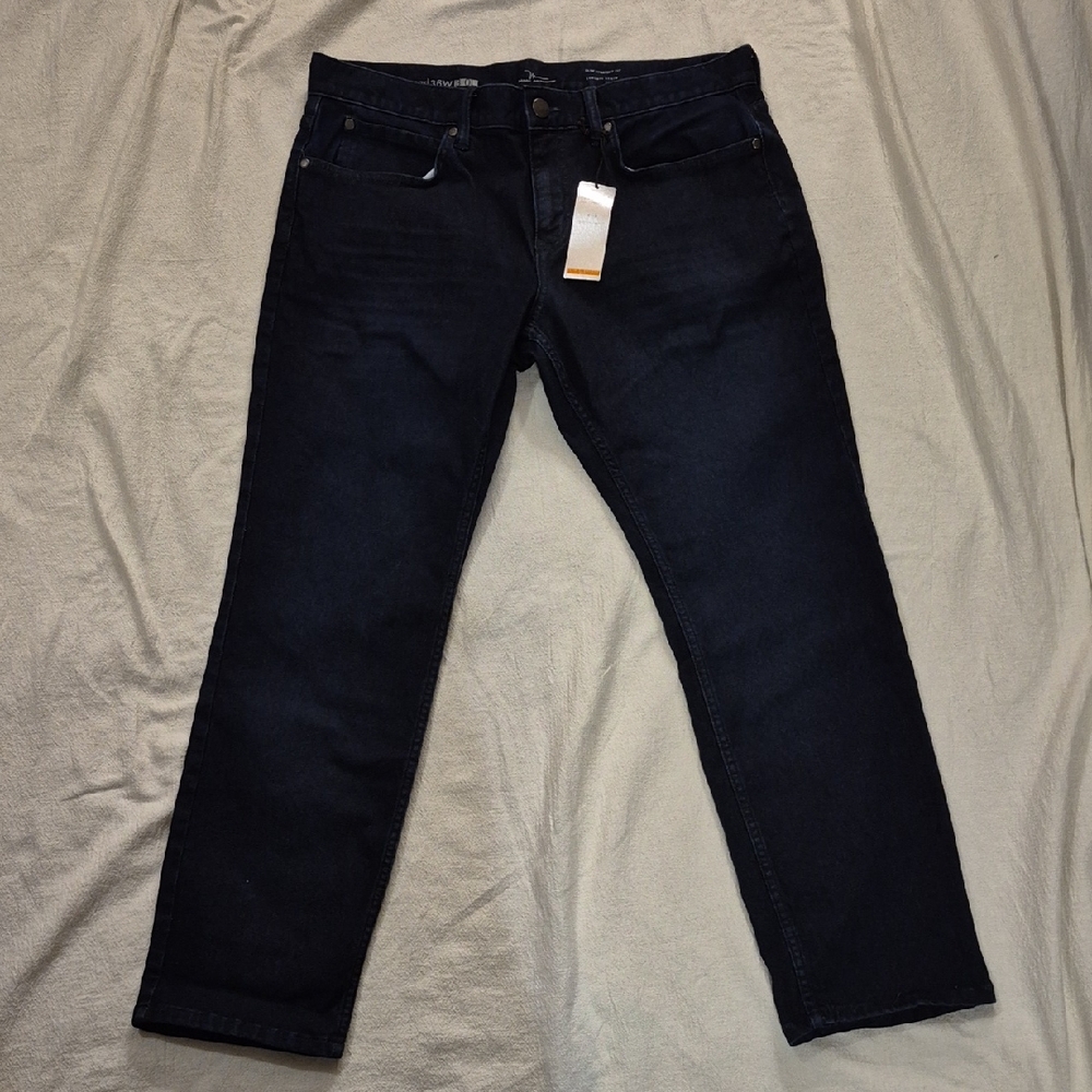 Marc Anthony Men's Dark Denim Slim Straight Jeans